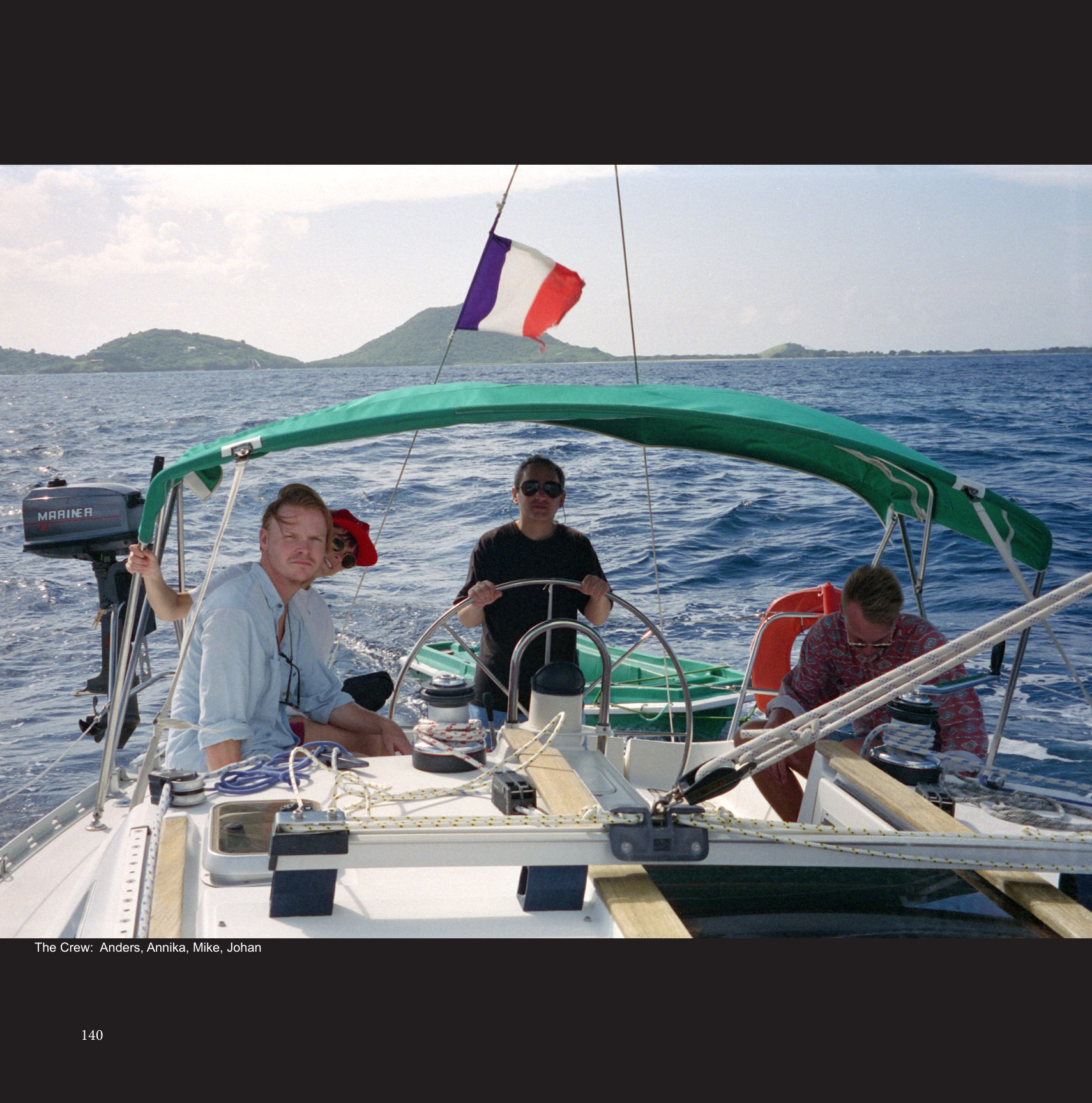The Crew:  Anders, Annika, Mike, Johan